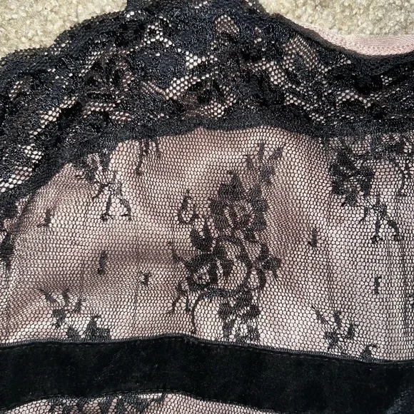 29. Lace and Velvet Cami - Picture 5 of 5